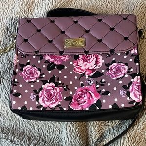 Betsey Johnson Floral crossbody bag